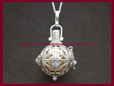 Ornate Angel Caller Pendant - Click Image to Close