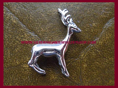 Stag Pendant (3D) - Click Image to Close