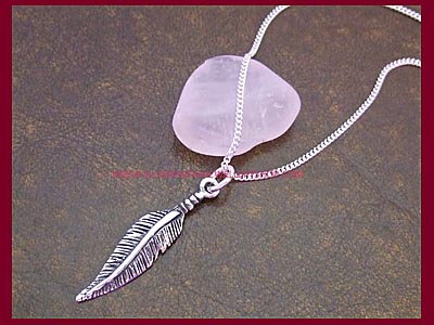 Feather Necklace - Click Image to Close