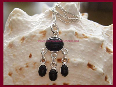 Black Onyx Necklace - Click Image to Close