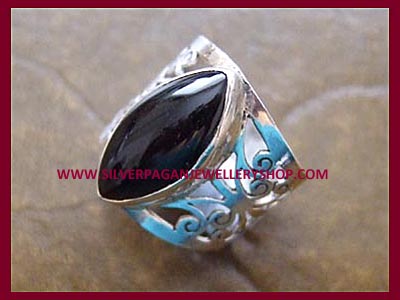 Black Onyx Ring - Click Image to Close
