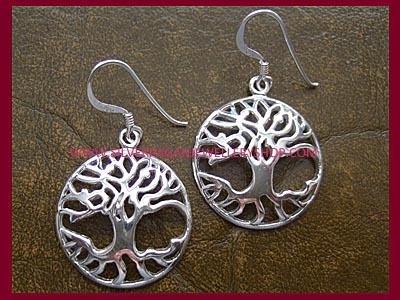 Tree of Life Earrings 1 - Click Image to Close