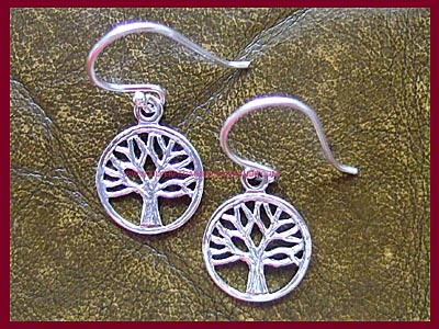 Tree of Life Earrings 3 - Click Image to Close