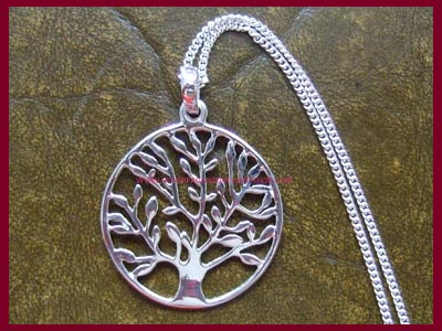 Tree of Life Pendant Necklace 4 - Click Image to Close