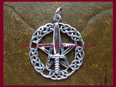 Athame Pentagram Pendant