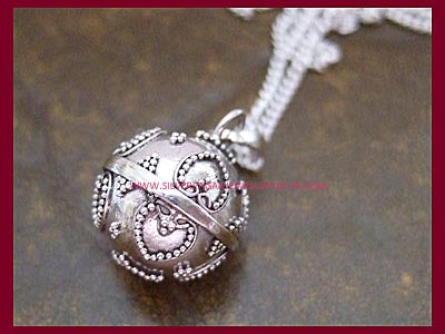 Angel Caller Pendant Necklace with Hearts