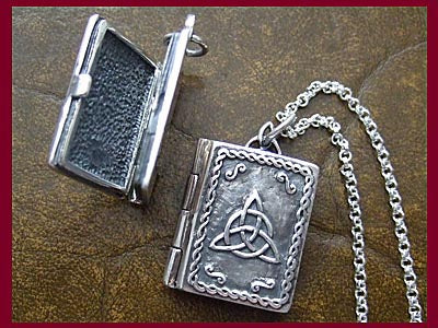 Charmed Book Of Shadows Locket Pendant Necklace