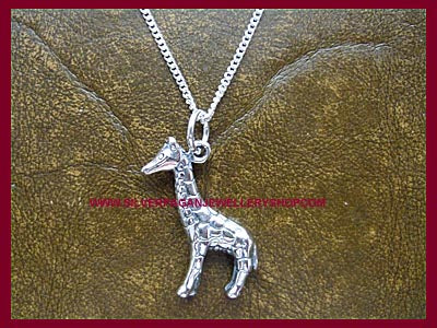 Giraffe Pendant Necklace