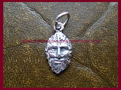 Green Man Charm