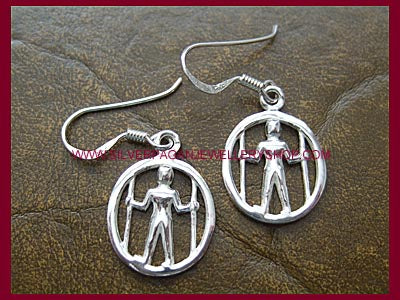 Long Man of Wilmington Earrings