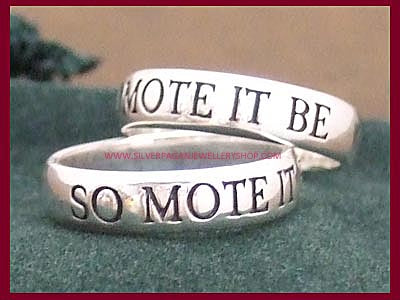 So Mote It Be Ring