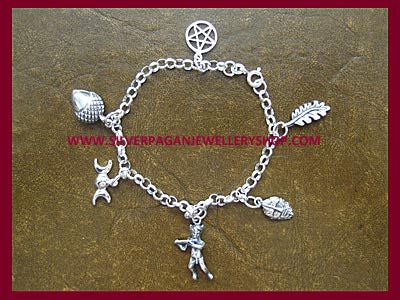 Enchanted Forest Charm Bracelet