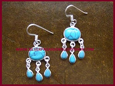 Turquoise Gemstone Earrings