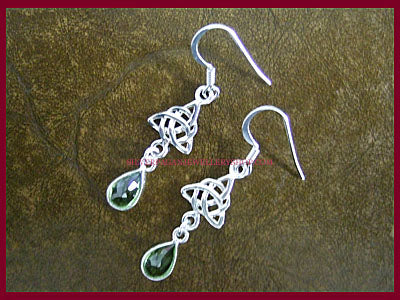Gemstone & Goddess Earrings - Choose From 13 Gemstones