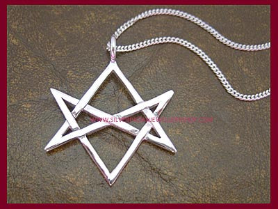 Hexagram Pendant Necklace