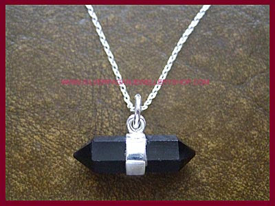 Black Onyx Pendant Necklace