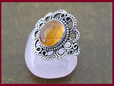 Autumn Dream Ring - Amber