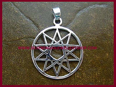 Decagram Pentagram Pendant Necklace