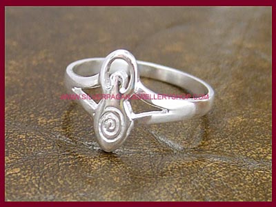 Goddess Ring - Spiral of Life